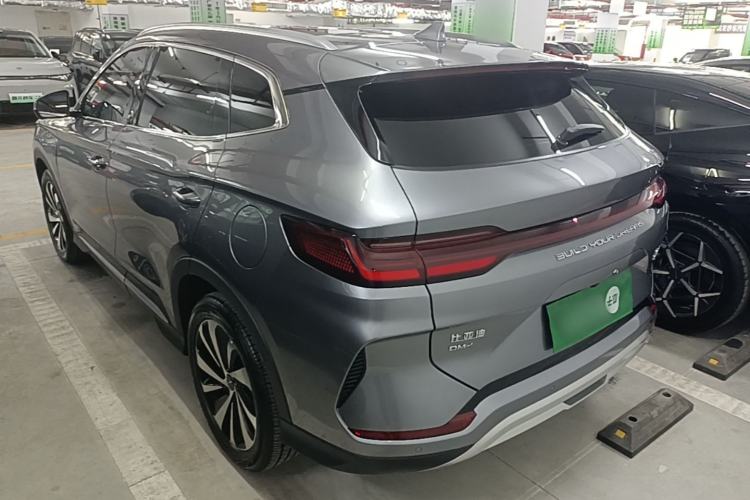 Used BYD Song PLUS New Energy 2023 Champion Edition DM-i 150KM Flagship PLUS Rear Left 45 Deg