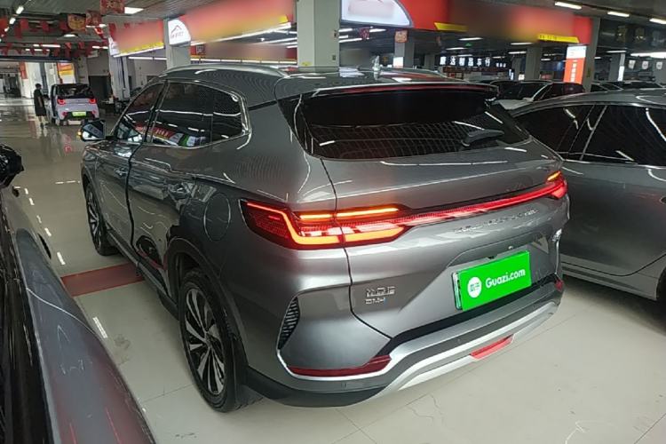 Used BYD Song PLUS New Energy 2023 Champion Edition DM-i 150KM Flagship PLUS Rear Left 45 Deg