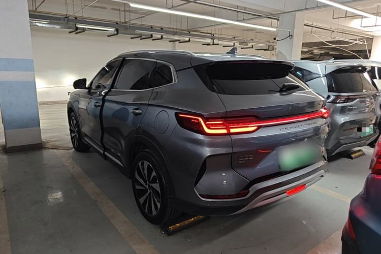 Used BYD Song PLUS New Energy 2023 Champion Edition EV 520KM Flagship Model Rear Left 45 Deg