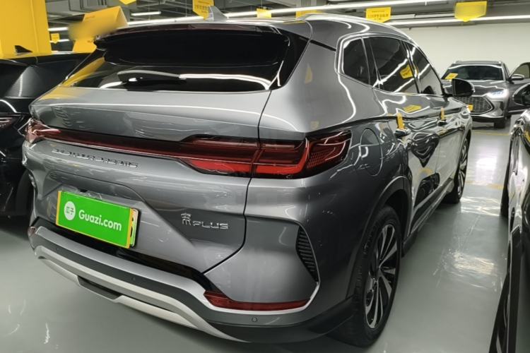 Used BYD Song PLUS New Energy 2023 Champion Edition DM-i 110KM Flagship Model Rear Right 45 Deg