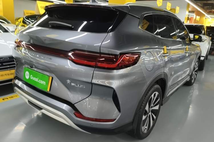 Used BYD Song PLUS New Energy 2023 Champion Edition DM-i 110KM Flagship PLUS Rear Right 45 Deg