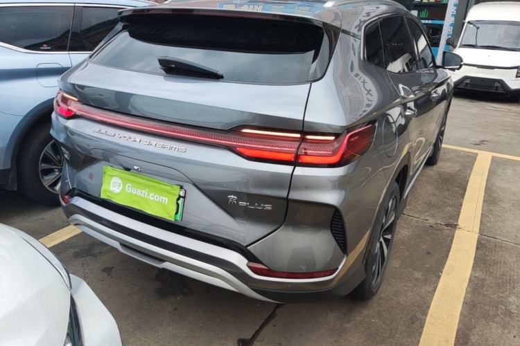 Used BYD Song PLUS New Energy 2023 Champion Edition DM-i 150KM Flagship PLUS Rear Right 45 Deg