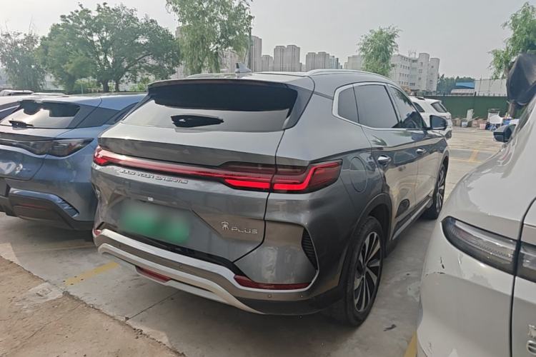 Used BYD Song PLUS New Energy 2023 Champion Edition EV 520KM Prestige Model Rear Right 45 Deg