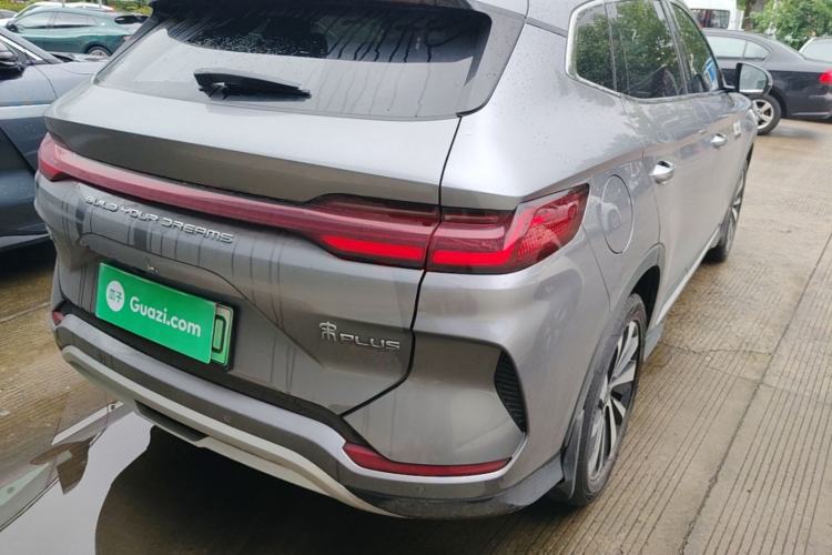 Used BYD Song PLUS New Energy 2023 Champion Edition EV 520KM Prestige Model Rear Right 45 Deg