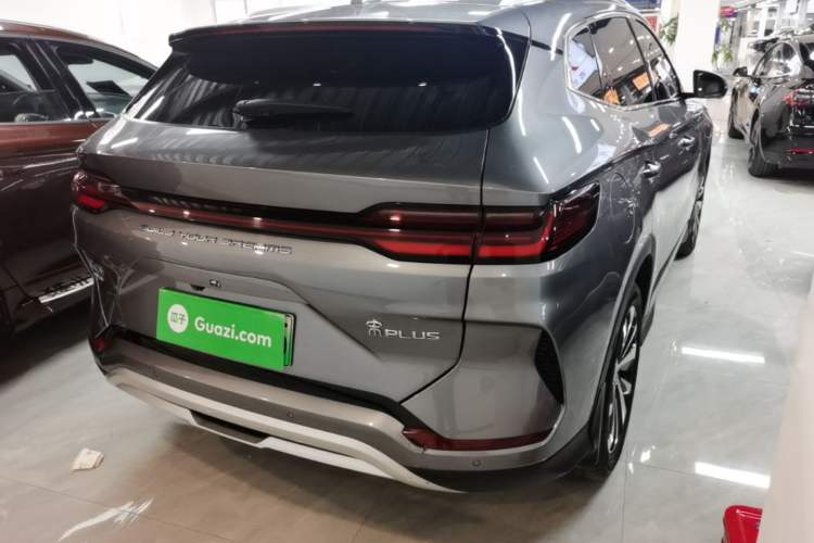 Used BYD Song PLUS New Energy 2023 Champion Edition DM-i 110KM Flagship PLUS Rear Right 45 Deg
