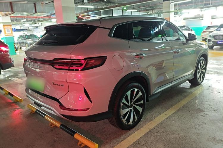 Used BYD Song PLUS New Energy 2023 Champion Edition DM-i 110KM Flagship Model Rear Right 45 Deg