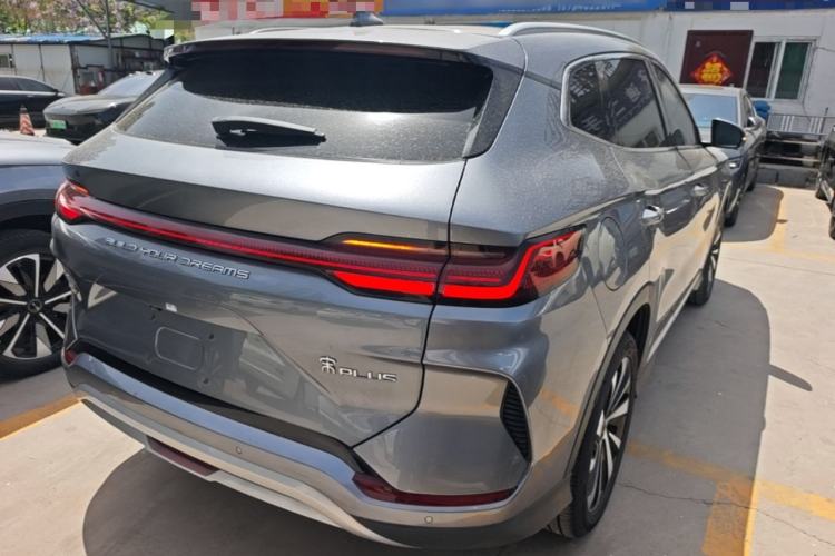 Used BYD Song PLUS New Energy 2023 Champion Edition DM-i 150KM Flagship PLUS Rear Right 45 Deg