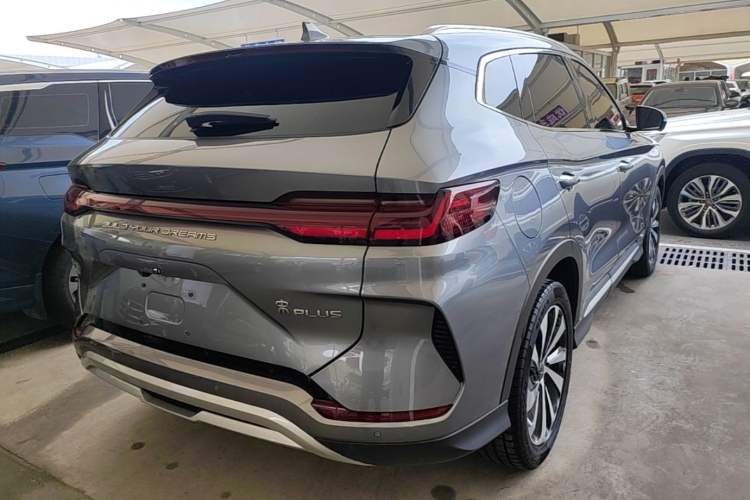 Used BYD Song PLUS New Energy 2023 Champion Edition DM-i 110KM Flagship Model Rear Right 45 Deg