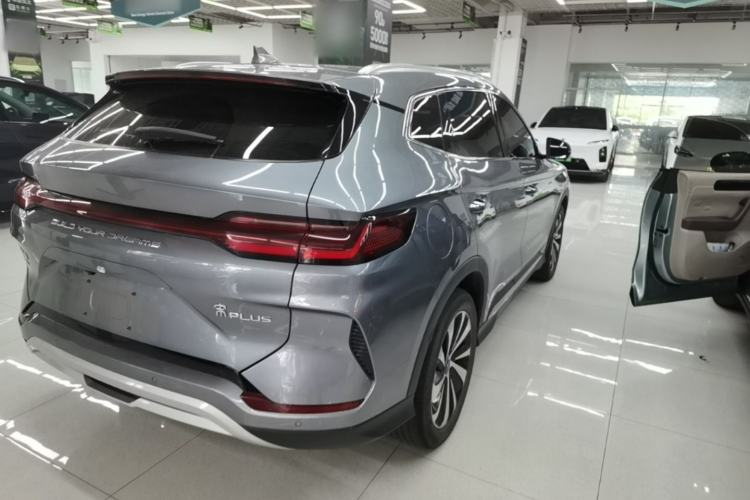 Used BYD Song PLUS New Energy 2023 Champion Edition DM-i 110KM Flagship PLUS Rear Right 45 Deg