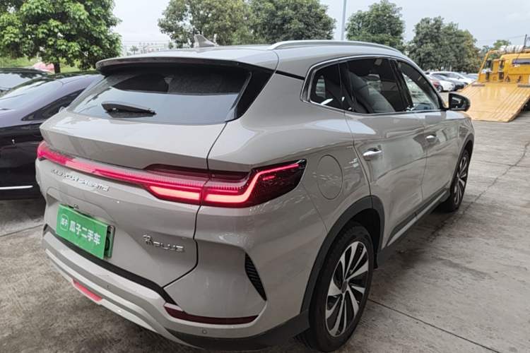 Used BYD Song PLUS New Energy 2023 Champion Edition EV 520KM Flagship Model Rear Right 45 Deg