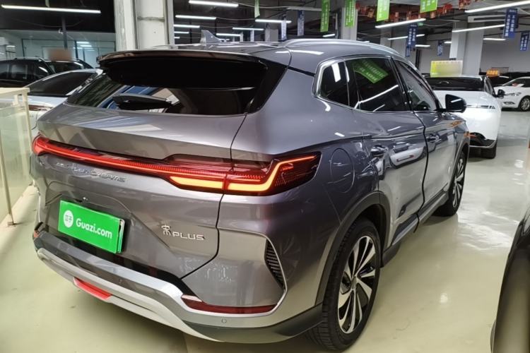 Used BYD Song PLUS New Energy 2023 Champion Edition DM-i 110KM Flagship Model Rear Right 45 Deg