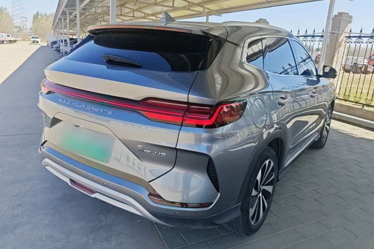 Used BYD Song PLUS New Energy 2023 Champion Edition DM-i 110KM Flagship PLUS Rear Right 45 Deg