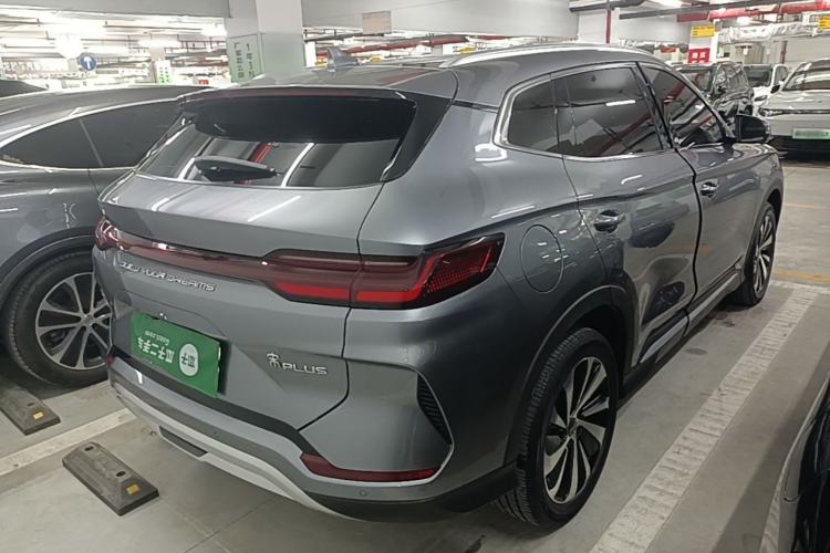 Used BYD Song PLUS New Energy 2023 Champion Edition DM-i 150KM Flagship PLUS Rear Right 45 Deg