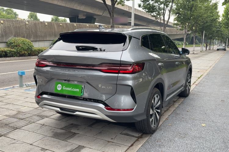 Used BYD Song PLUS New Energy 2023 Champion Edition DM-i 110KM Flagship PLUS Rear Right 45 Deg