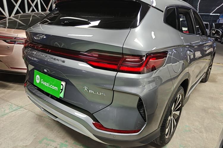 Used BYD Song PLUS New Energy 2023 Champion Edition DM-i 110KM Flagship Model Rear Right 45 Deg