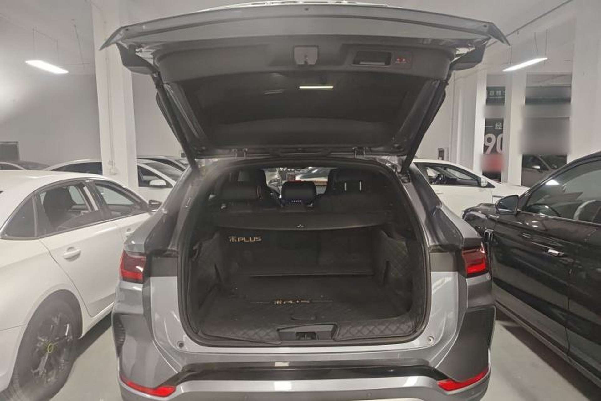 Used BYD Song PLUS New Energy 2023 Champion Edition EV 520KM Prestige Model Trunk