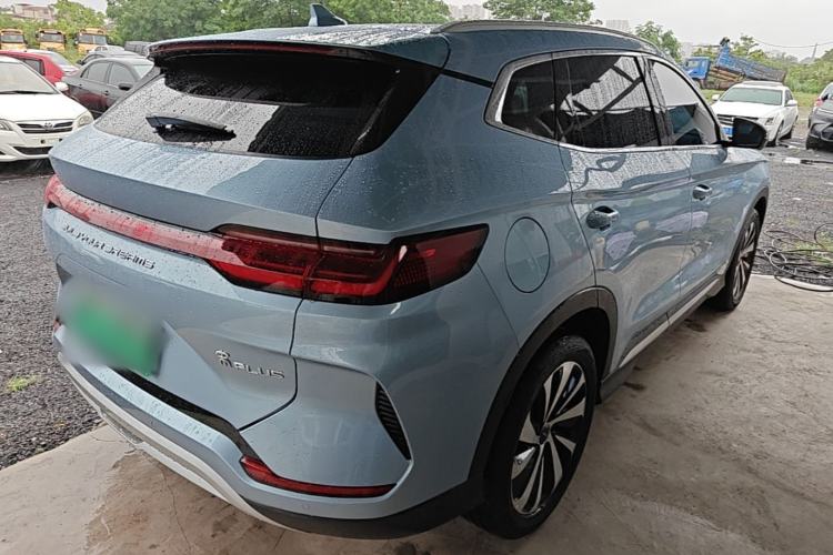 Used BYD Song PLUS New Energy 2023 Champion Edition DM-i 110KM Flagship Model Rear Right 45 Deg