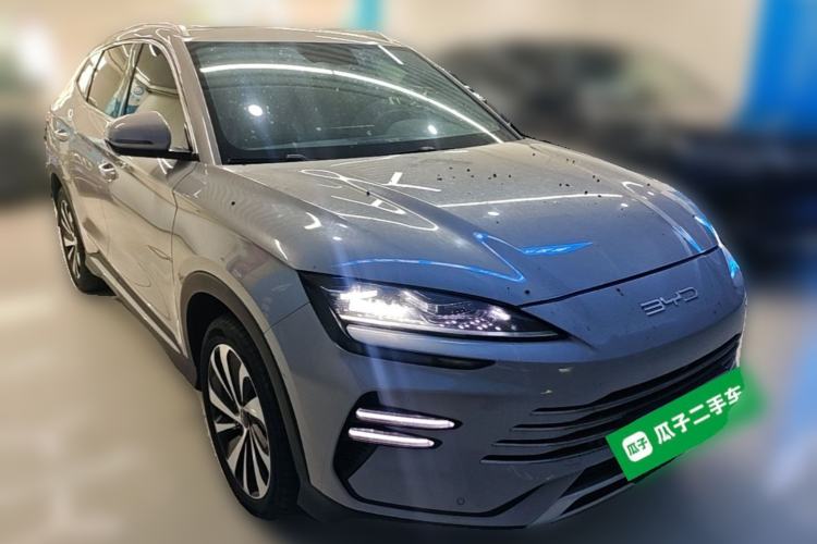 Used BYD Song PLUS New Energy 2023 Champion Edition DM-i 110KM Flagship Model Front Right 45 Deg
