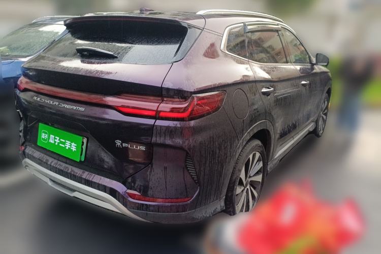 Used BYD Song PLUS New Energy 2023 Champion Edition EV 605KM Flagship PLUS Rear Right 45 Deg