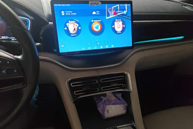 Used BYD Song PLUS New Energy 2023 Champion Edition DM-i 110KM Flagship Model Audio And AC Panel