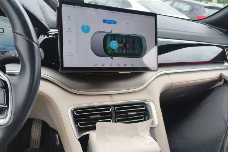 Used BYD Song PLUS New Energy 2023 Champion Edition DM-i 110KM Flagship PLUS Audio And AC Panel