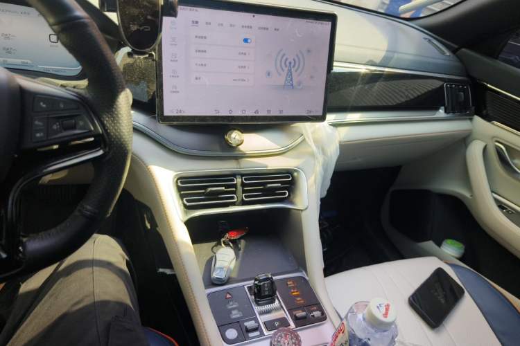 Used BYD Song PLUS New Energy 2023 Champion Edition DM-i 110KM Flagship Model Audio And AC Panel