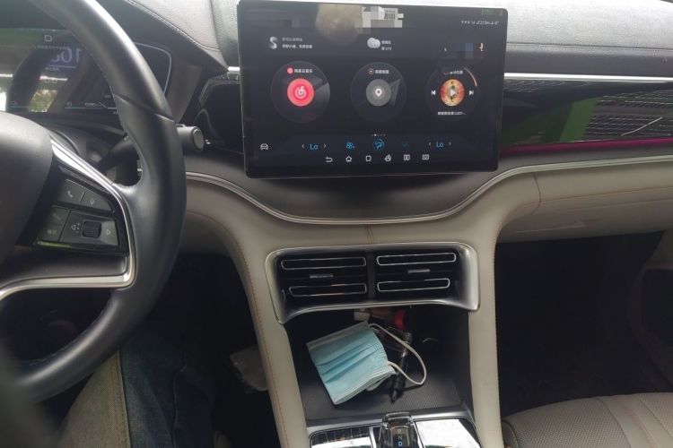 Used BYD Song PLUS New Energy 2023 Champion Edition DM-i 150KM Flagship PLUS Audio And AC Panel