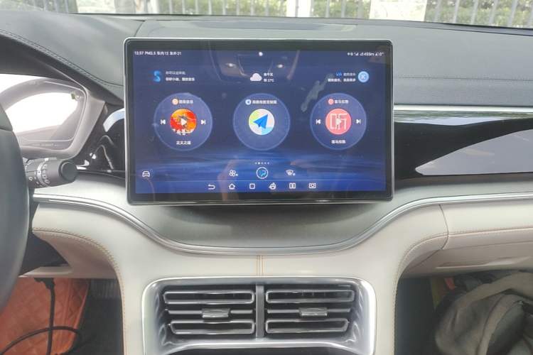 Used BYD Song PLUS New Energy 2023 Champion Edition DM-i 110KM Flagship PLUS Audio And AC Panel