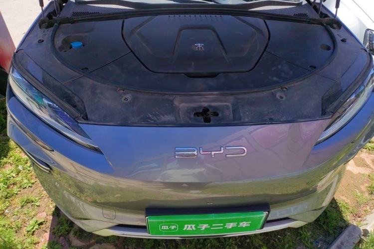Used BYD Song PLUS New Energy 2023 Champion Edition EV 520KM Prestige Model Engine Bay
