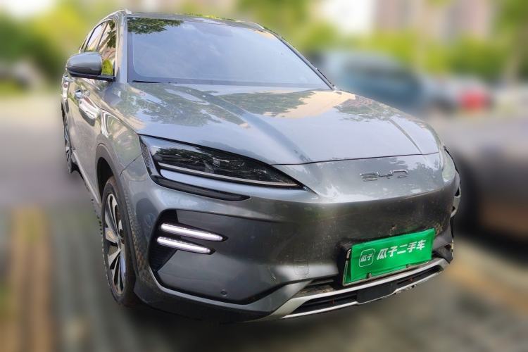 Used BYD Song PLUS New Energy 2023 Champion Edition EV 520KM Prestige Model Front Right 45 Deg