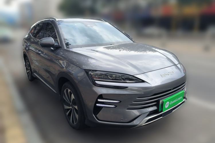 Used BYD Song PLUS New Energy 2023 Champion Edition DM-i 110KM Flagship PLUS Front Right 45 Deg