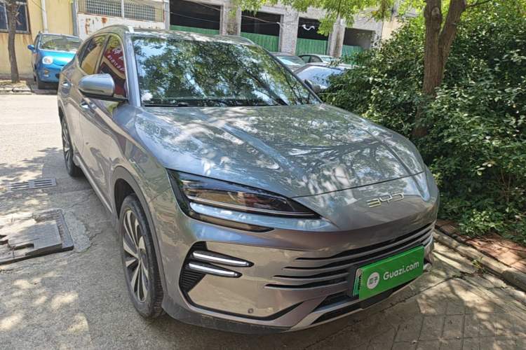 Used BYD Song PLUS New Energy 2023 Champion Edition DM-i 150KM Flagship PLUS Front Right 45 Deg