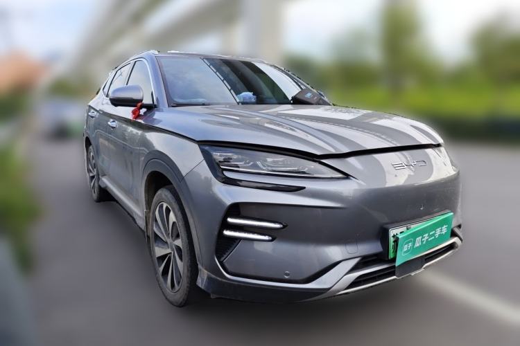Used BYD Song PLUS New Energy 2023 Champion Edition EV 520KM Prestige Model Front Right 45 Deg