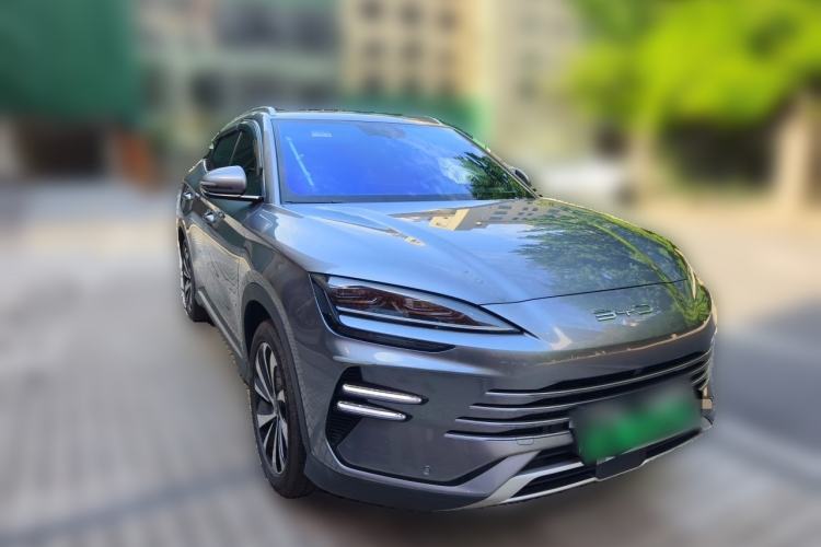 Used BYD Song PLUS New Energy 2023 Champion Edition DM-i 110KM Flagship Model Front Right 45 Deg