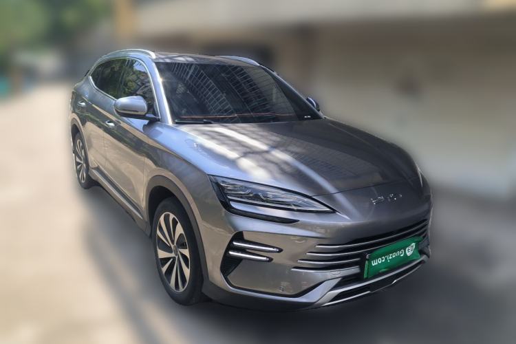 Used BYD Song PLUS New Energy 2023 Champion Edition DM-i 110KM Flagship PLUS Front Right 45 Deg
