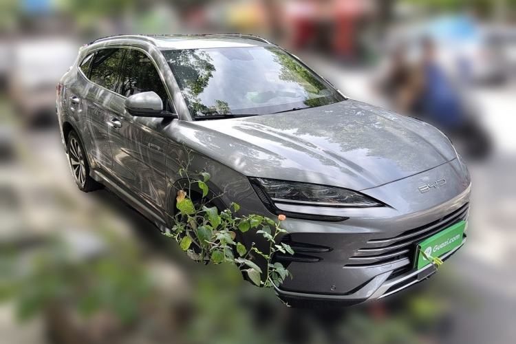 Used BYD Song PLUS New Energy 2023 Champion Edition DM-i 110KM Flagship Model Front Right 45 Deg