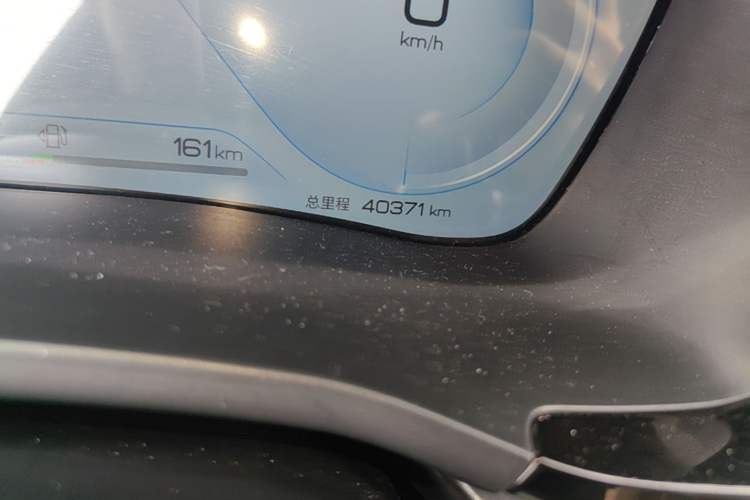 Used BYD Song PLUS New Energy 2023 Champion Edition DM-i 110KM Flagship PLUS Odometer Close Up