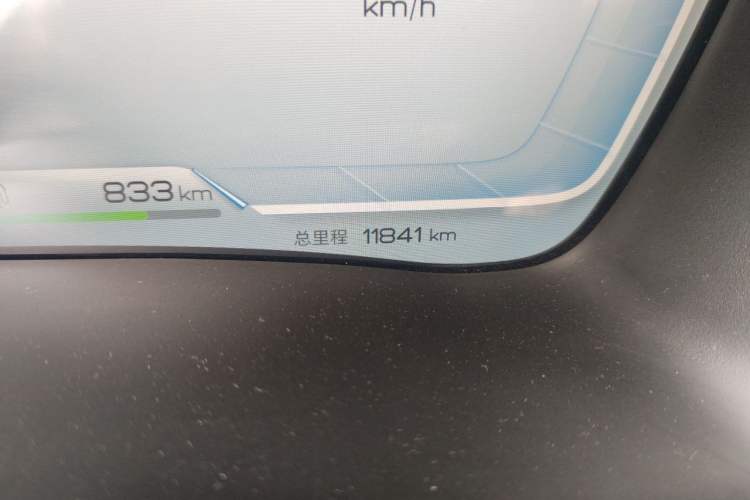 Used BYD Song PLUS New Energy 2023 Champion Edition DM-i 110KM Flagship Model Odometer Close Up