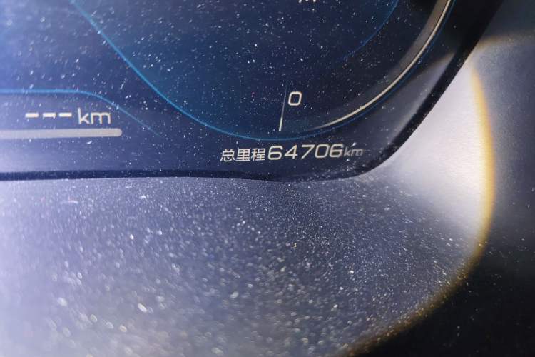 Used BYD Song PLUS New Energy 2023 Champion Edition DM-i 150KM Flagship PLUS Odometer Close Up
