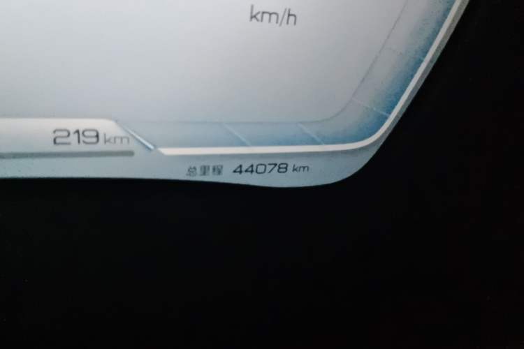 Used BYD Song PLUS New Energy 2023 Champion Edition DM-i 110KM Flagship Model Odometer Close Up