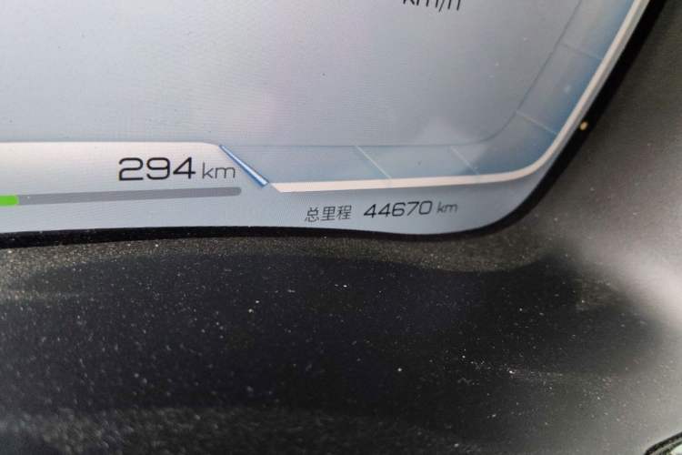 Used BYD Song PLUS New Energy 2023 Champion Edition DM-i 110KM Flagship Model Odometer Close Up
