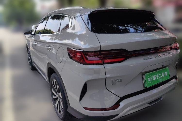 Used BYD Song PLUS New Energy 2023 Champion Edition EV 520KM Luxury Model Rear Left 45 Deg