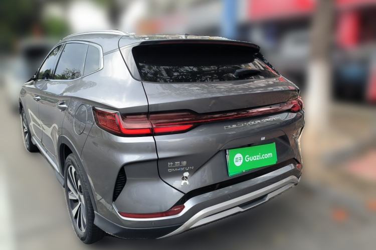 Used BYD Song PLUS New Energy 2023 Champion Edition DM-i 110KM Flagship PLUS Rear Left 45 Deg