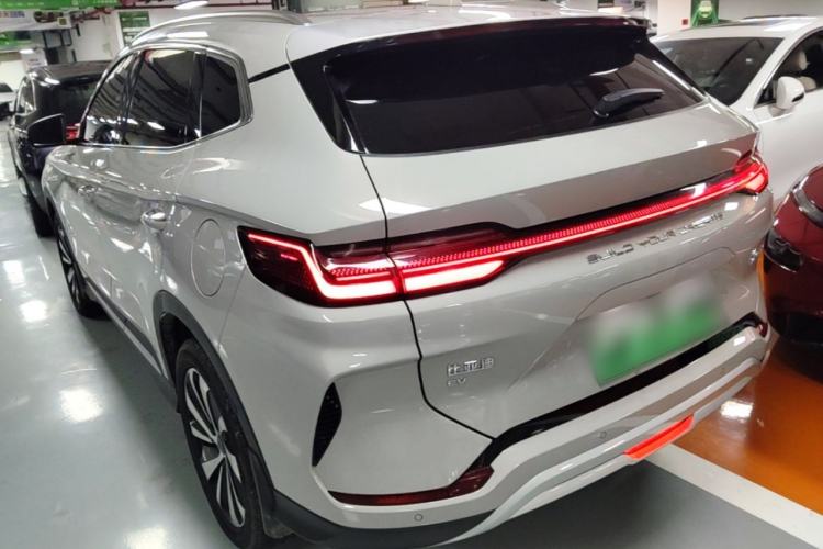 Used BYD Song PLUS New Energy 2023 Champion Edition EV 520KM Prestige Model Rear Left 45 Deg