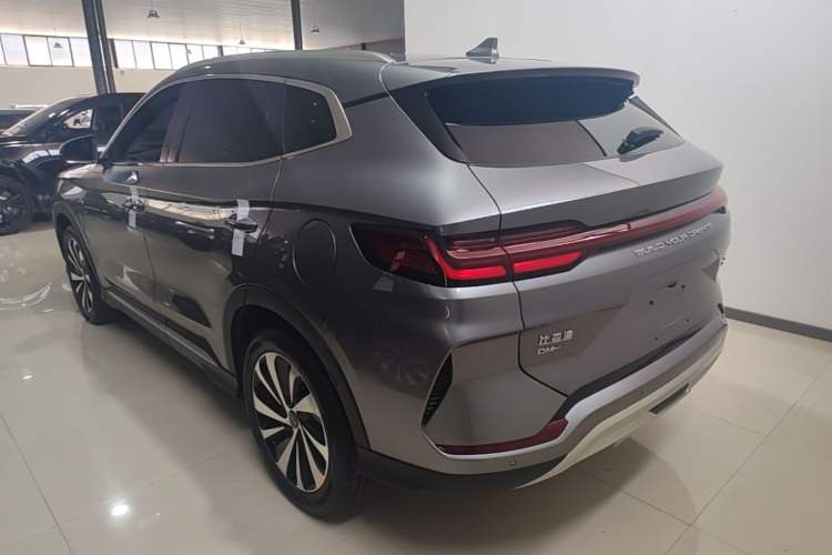 Used BYD Song PLUS New Energy 2023 Champion Edition DM-i 150KM Flagship PLUS Rear Left 45 Deg