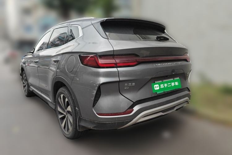 Used BYD Song PLUS New Energy 2023 Champion Edition EV 520KM Luxury Model Rear Left 45 Deg
