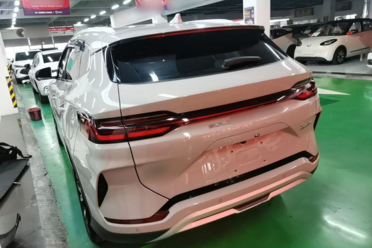 Used BYD Song PLUS New Energy 2023 Champion Edition DM-i 150KM Flagship PLUS Rear Left 45 Deg