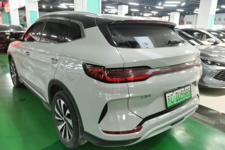 Used BYD Song PLUS New Energy 2023 Champion Edition EV 520KM Flagship Model Rear Left 45 Deg
