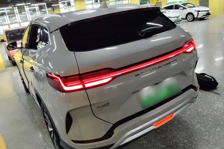 Used BYD Song PLUS New Energy 2023 Champion Edition EV 520KM Luxury Model Rear Left 45 Deg