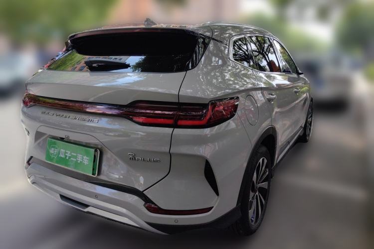 Used BYD Song PLUS New Energy 2023 Champion Edition EV 520KM Luxury Model Rear Right 45 Deg